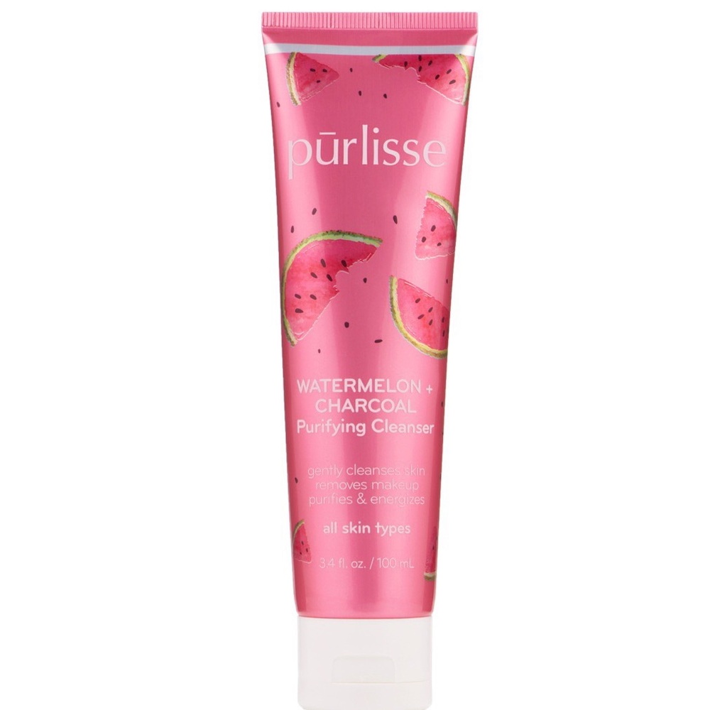 Purlisse Watermelon + Charcoal Purifying Cleanser